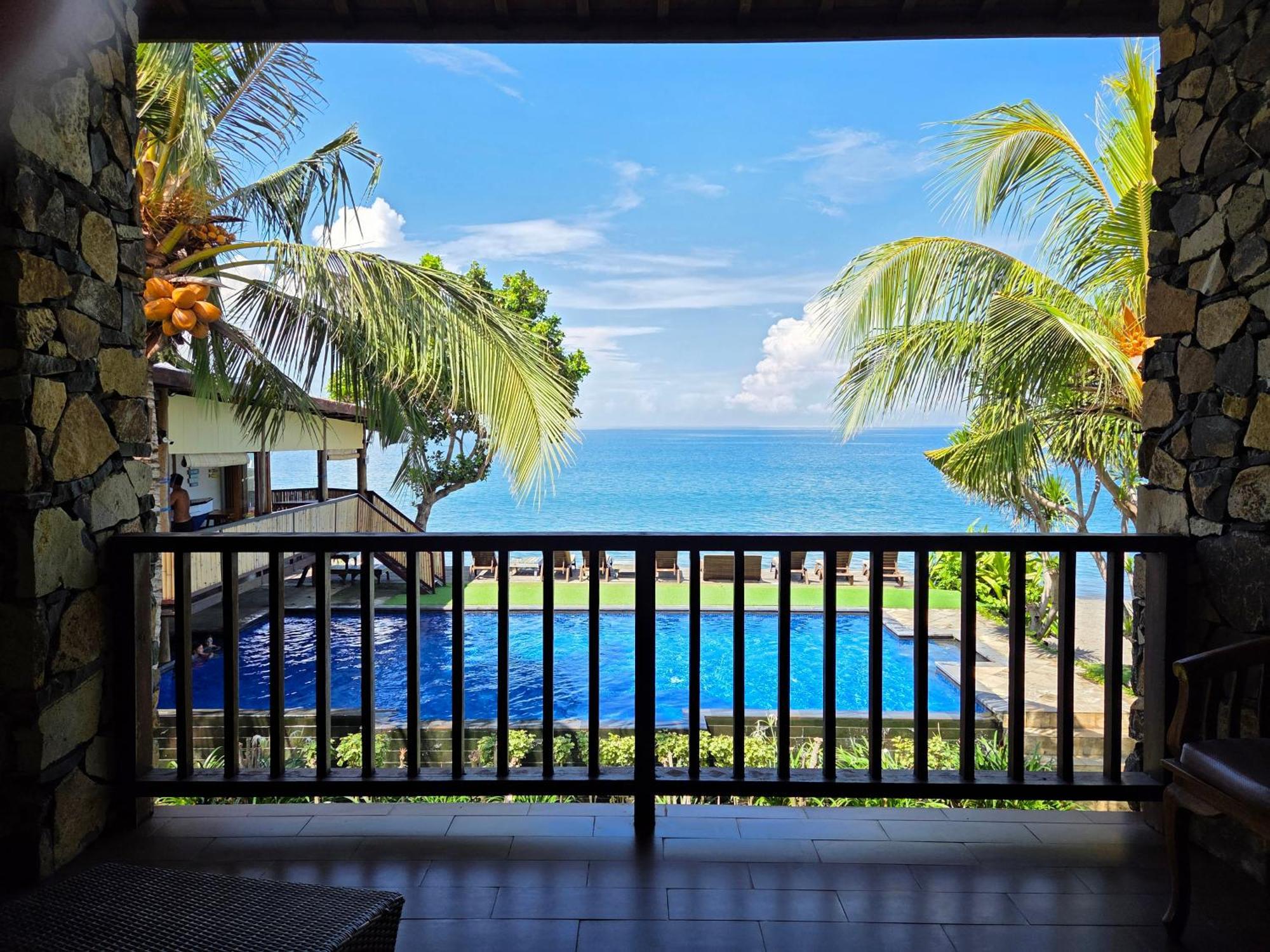 Hotel Sunsethouse Lombok Mangsit Exterior foto